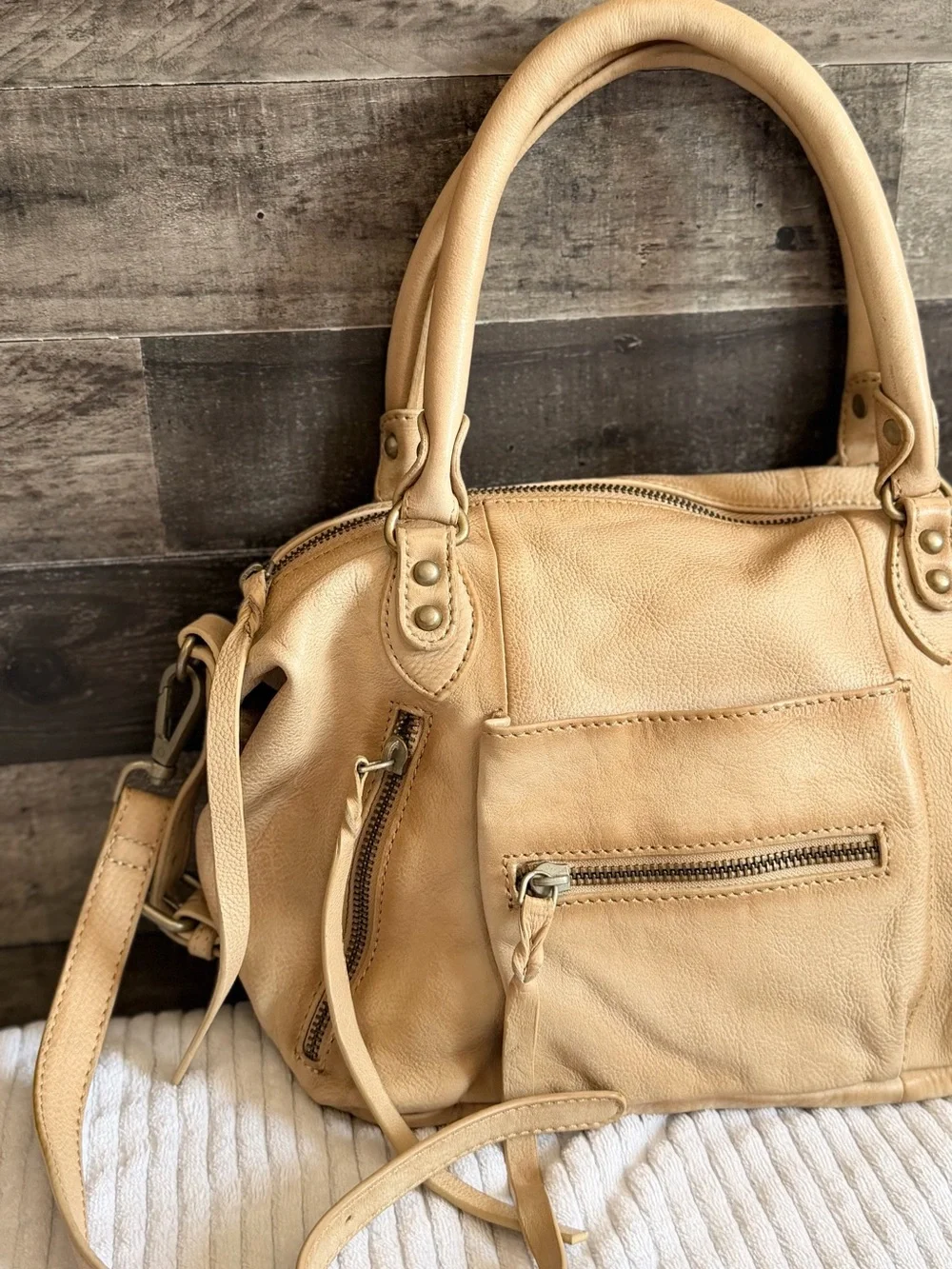 Free People BABY Emerson Handbag In Italian Straw - Picture 3 of 13